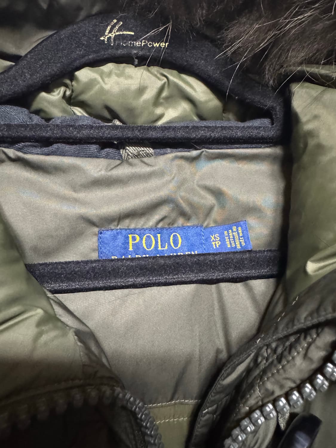 XS 폴로 랄프로렌 유틸리티 다운 파카 자켓 상품이미지9