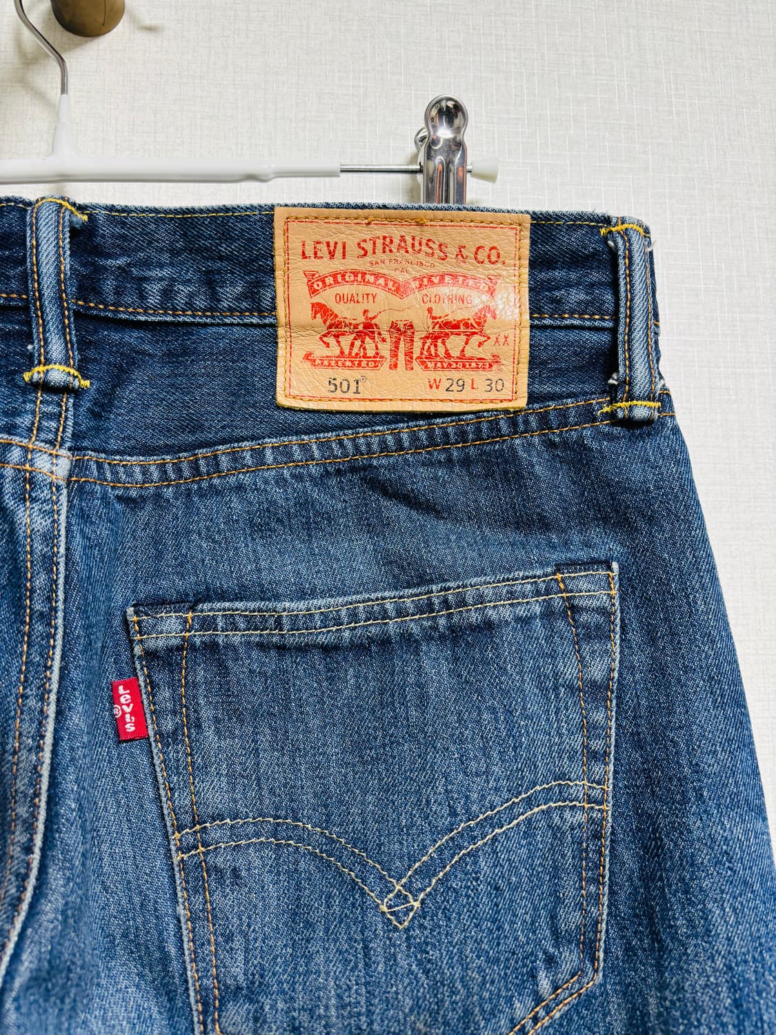 리바이스 Levis 501 오리지널 데님 팬츠 상품이미지3