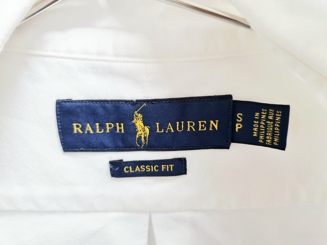 남성 폴로 클래식핏 멀티포니 옥스퍼드 화이트 흰색 긴팔 남방 셔츠 상품이미지10