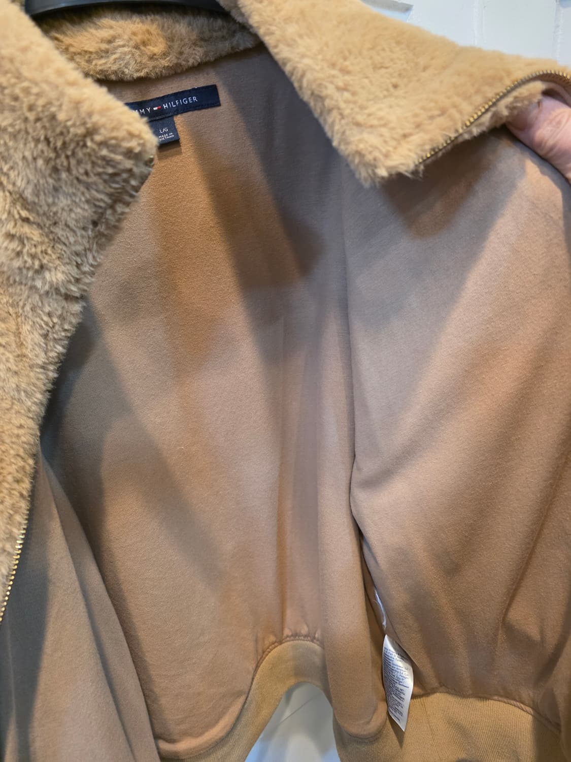 타미힐피거 브라운 테디자켓 L/G 사이즈 상품이미지5
