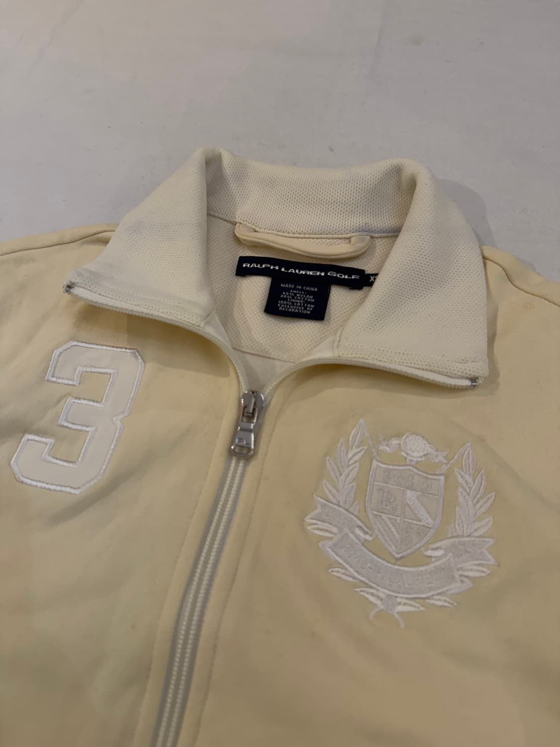 폴로 딱붙핏 치프키프 코튼 져지 아이보리 상품이미지2