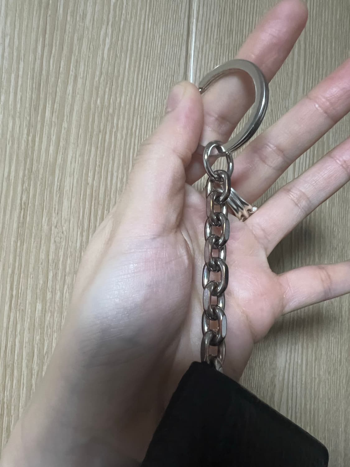 메종 마르지엘라 키링 지갑 블랙 상품이미지3