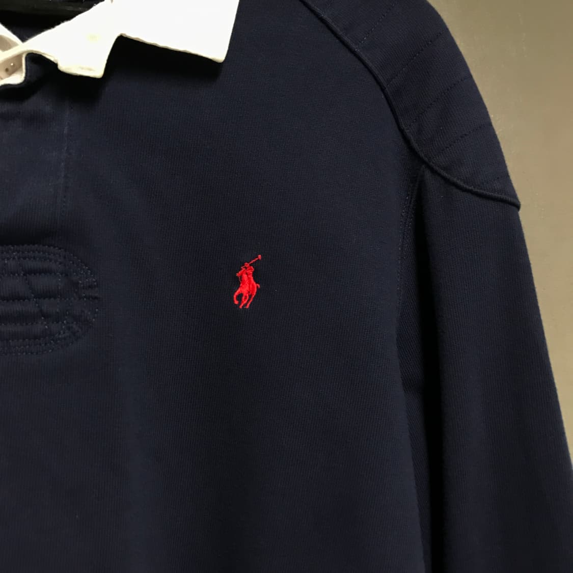 폴로 랄프로렌 럭비 PK 긴팔 카라티 네이비 XL 상품이미지4