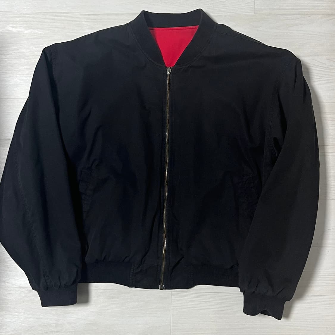 90s 말보로 리버시블 봄버 자켓 상품이미지3