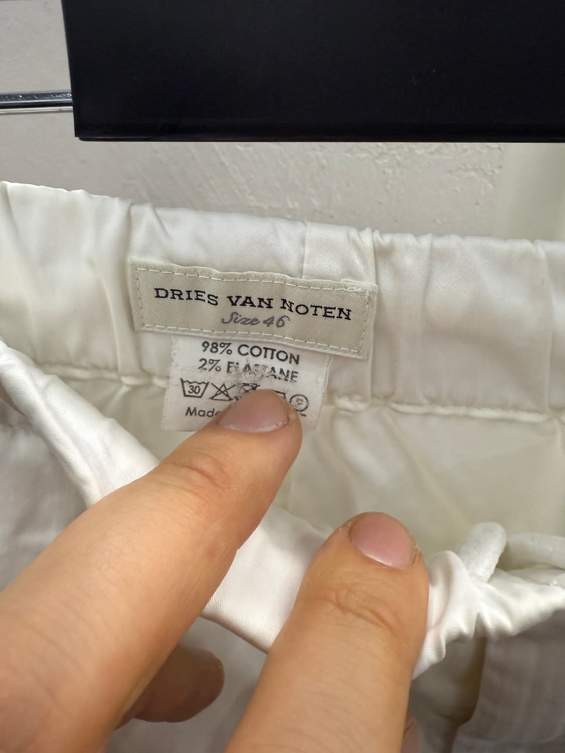 Dries Van Noten 사이드 스트리이프 바지 46 상품이미지4