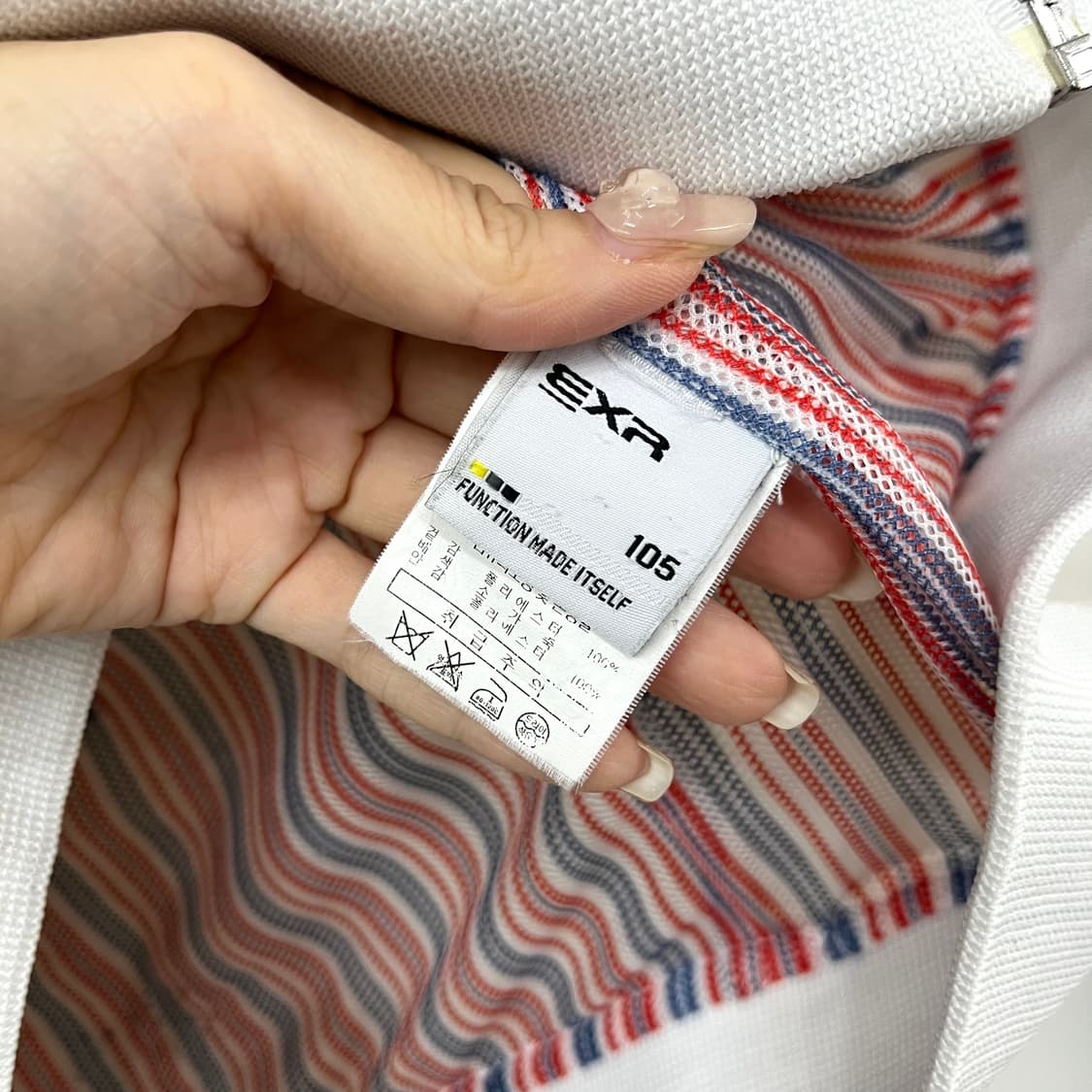 EXR Team 106 류시원 화이트 레이싱 자켓 상품이미지8