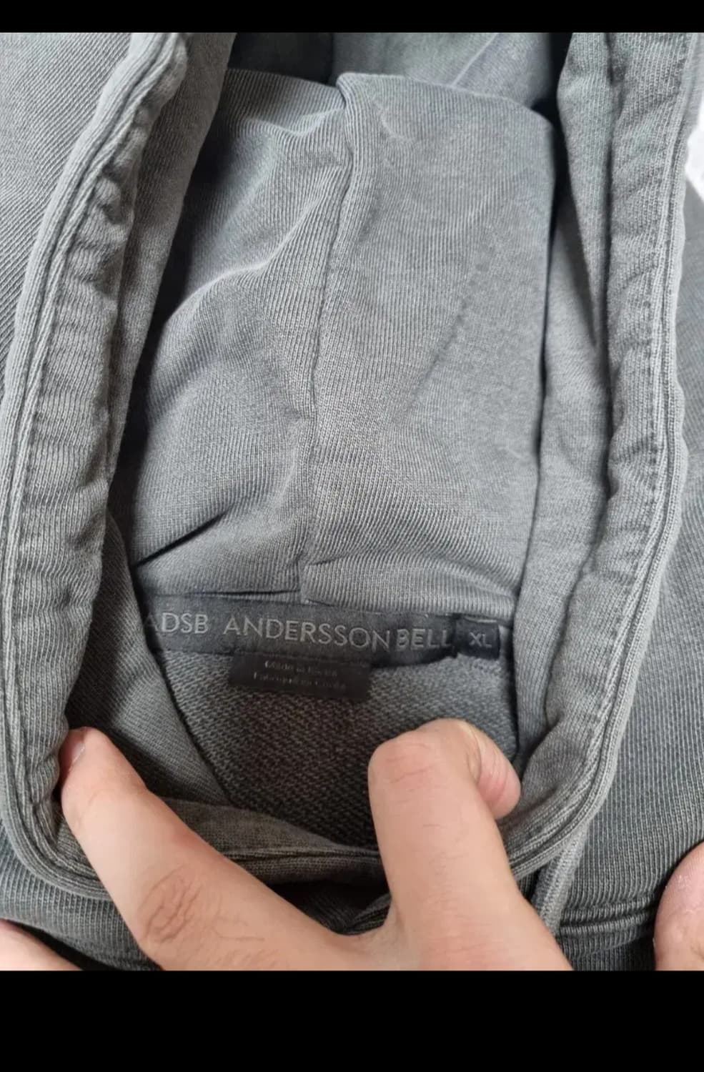 앤더슨벨   에센셜 하트 카드 후디 상품이미지3