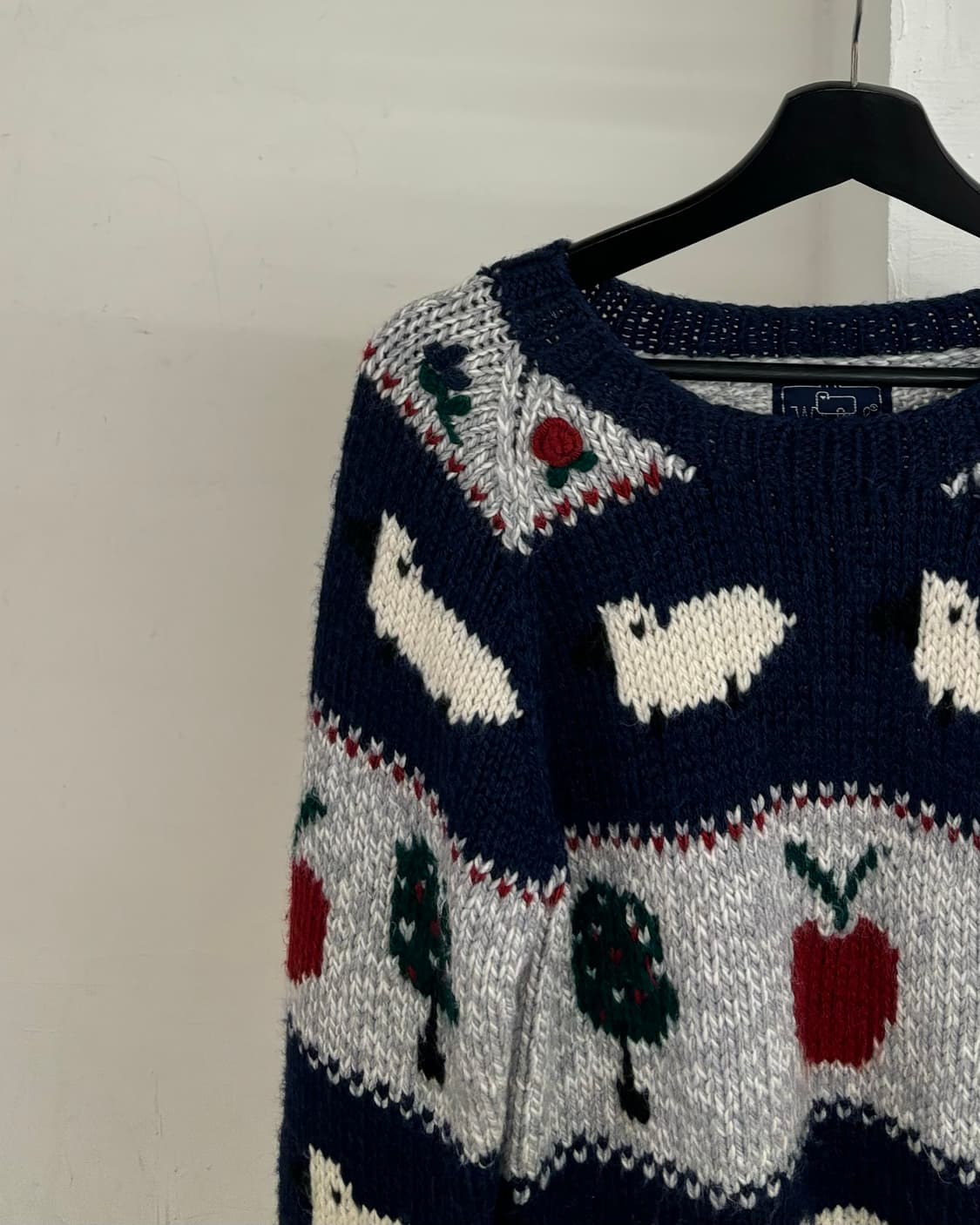 울리치 캐시미어 자카드 스웨터 상품이미지3