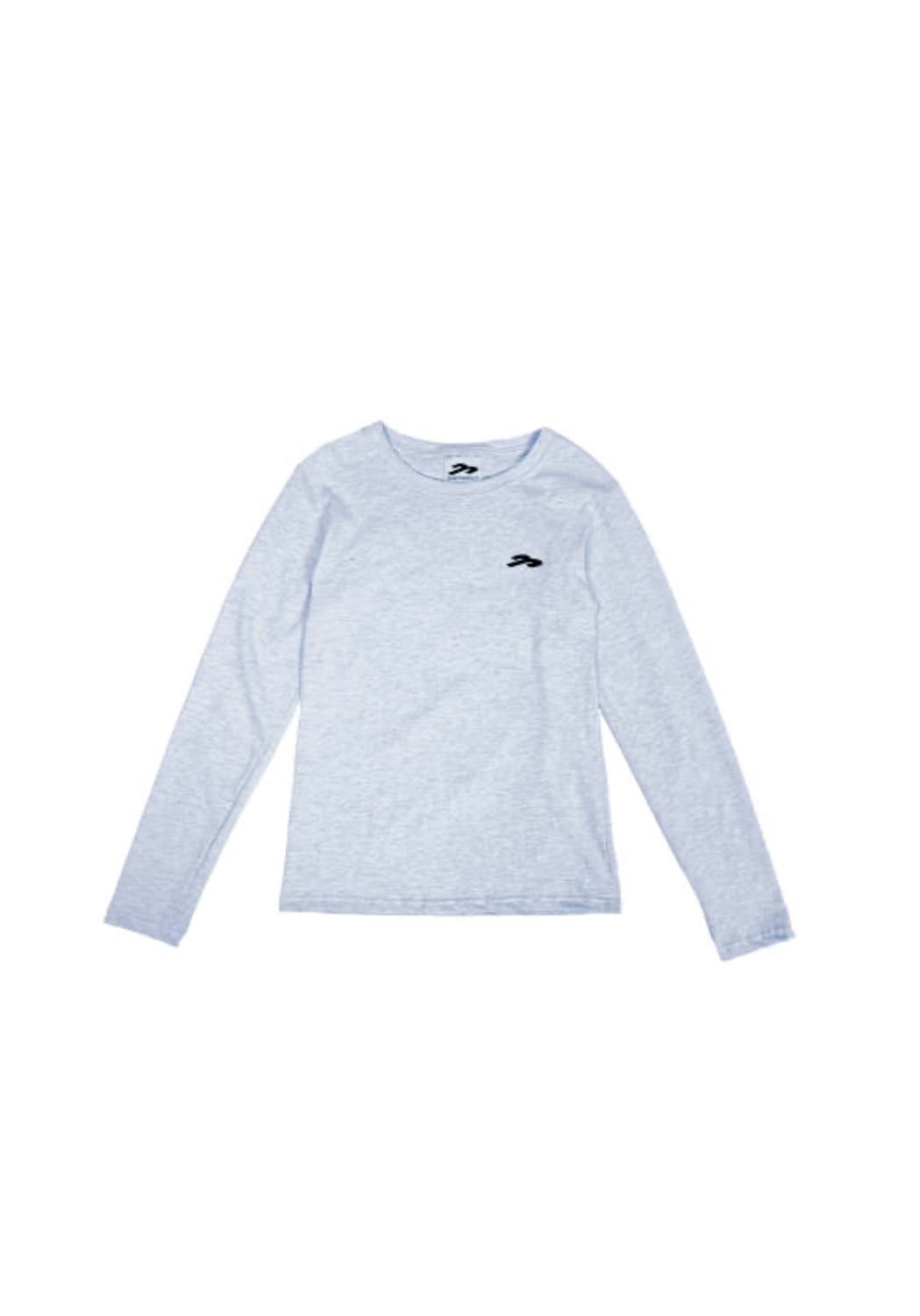 혼 아플리케 배색 롱슬리브 스카이 블루 상품이미지1