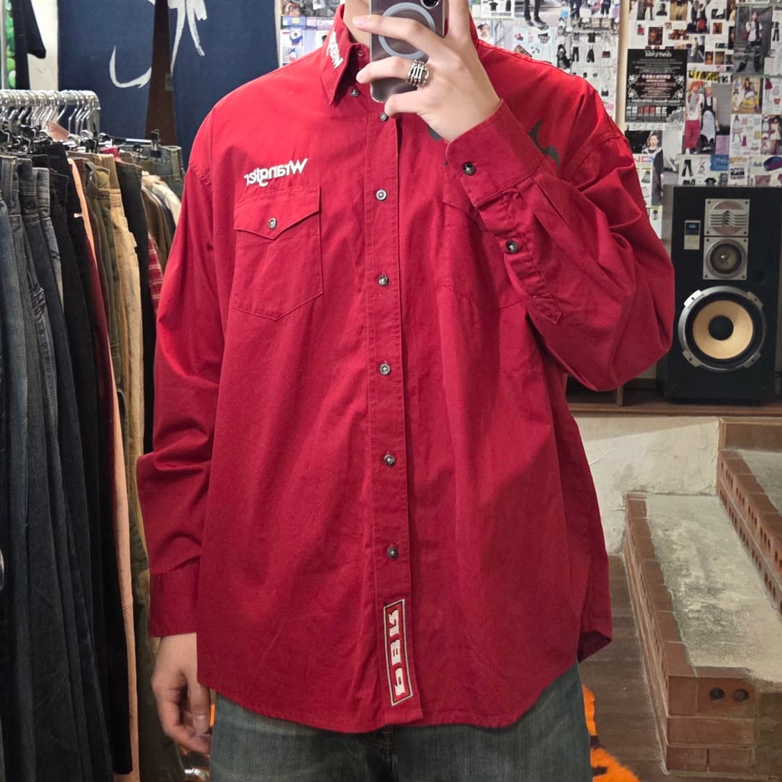 랭글러 PBR 자수 웨스턴 셔츠 상품이미지2