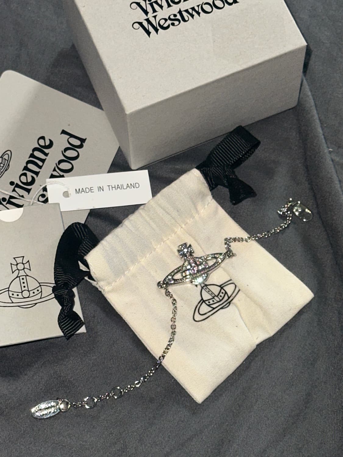 비비안 웨스트우드 미니 바스 릴리프 브레이슬릿 팔찌 상품이미지1