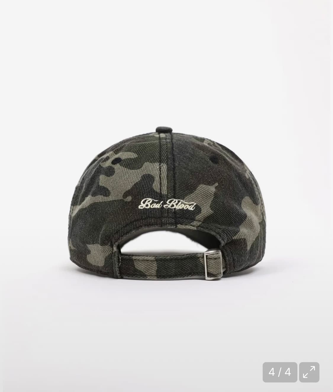 배드블러드 카모 볼캡 상품이미지2