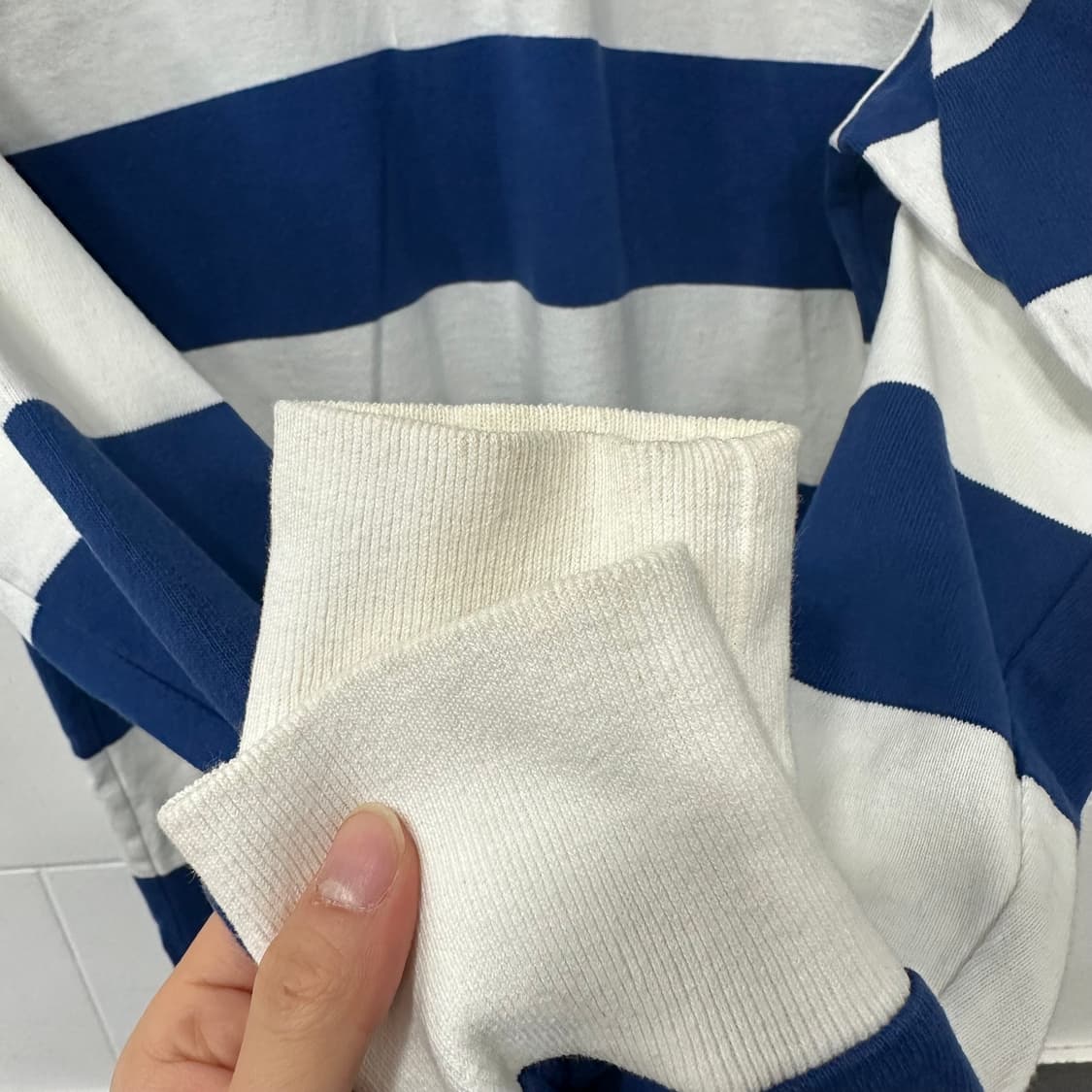 폴로 랄포르렌 스트라이프 럭비티 상품이미지5