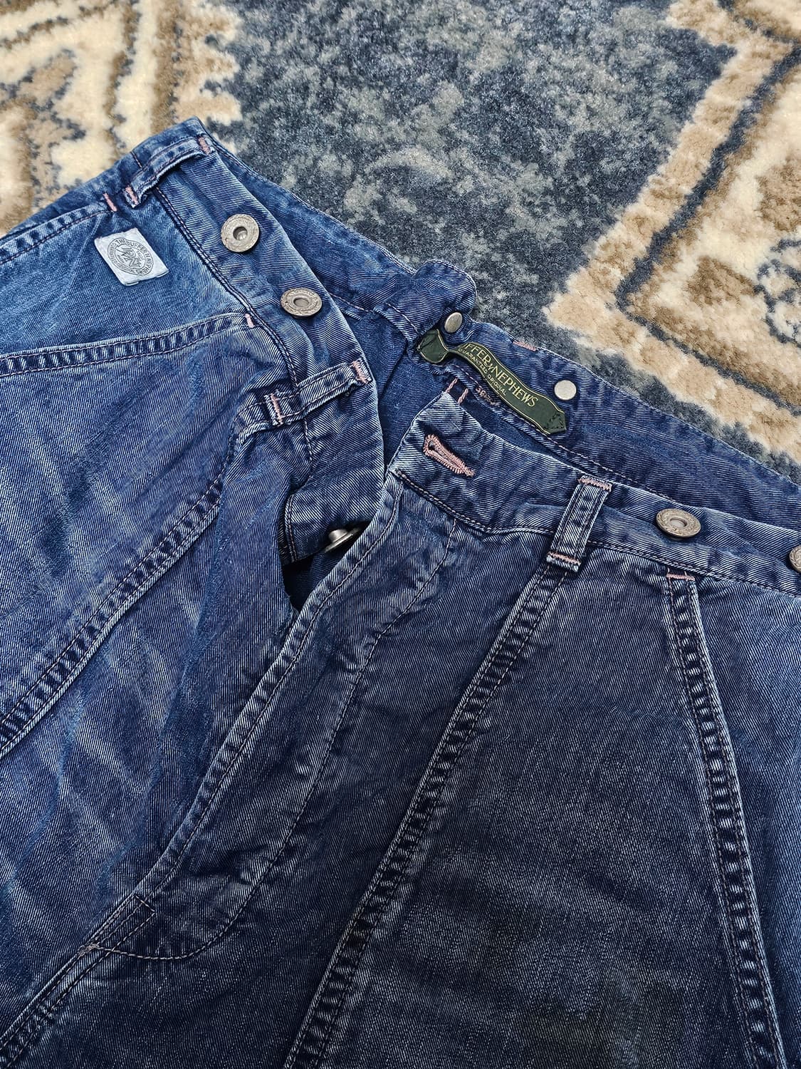 [L] Duffer n nephews 더퍼앤네퓨즈 EWANS 더블니 상품이미지6