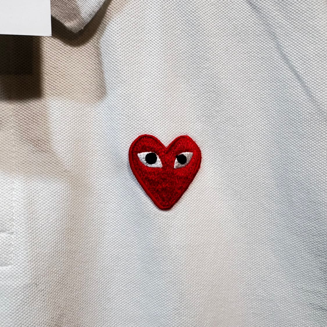 [S] COMME des GARCONS 꼼데가르송 반팔 카라티 상품이미지2