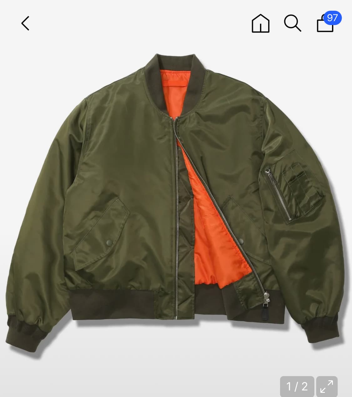 제멋 항공점퍼 XL 상품이미지1