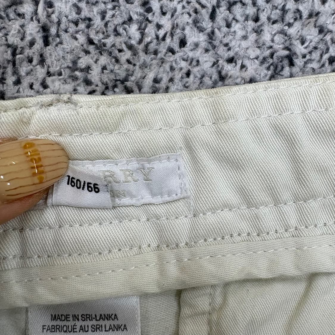 14Y 버버리 여성 치노 반바지 0415J 상품이미지7