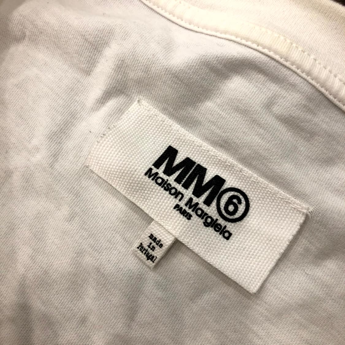 L 메종 마르지엘라 MM6 오버핏 반팔 티셔츠 상품이미지4
