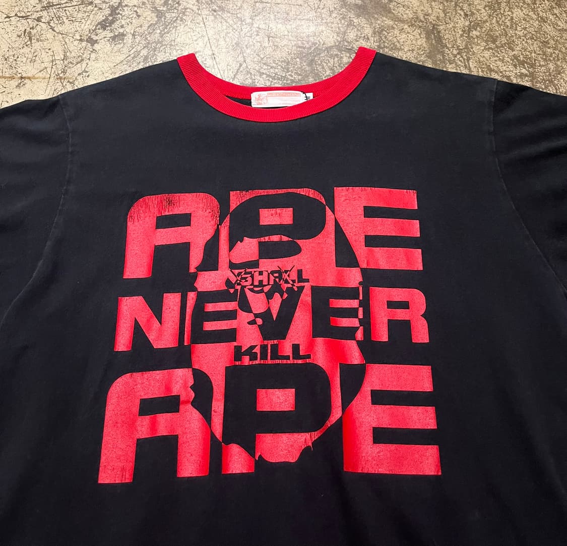 00s 베이프 ape never kill ringer T 상품이미지2