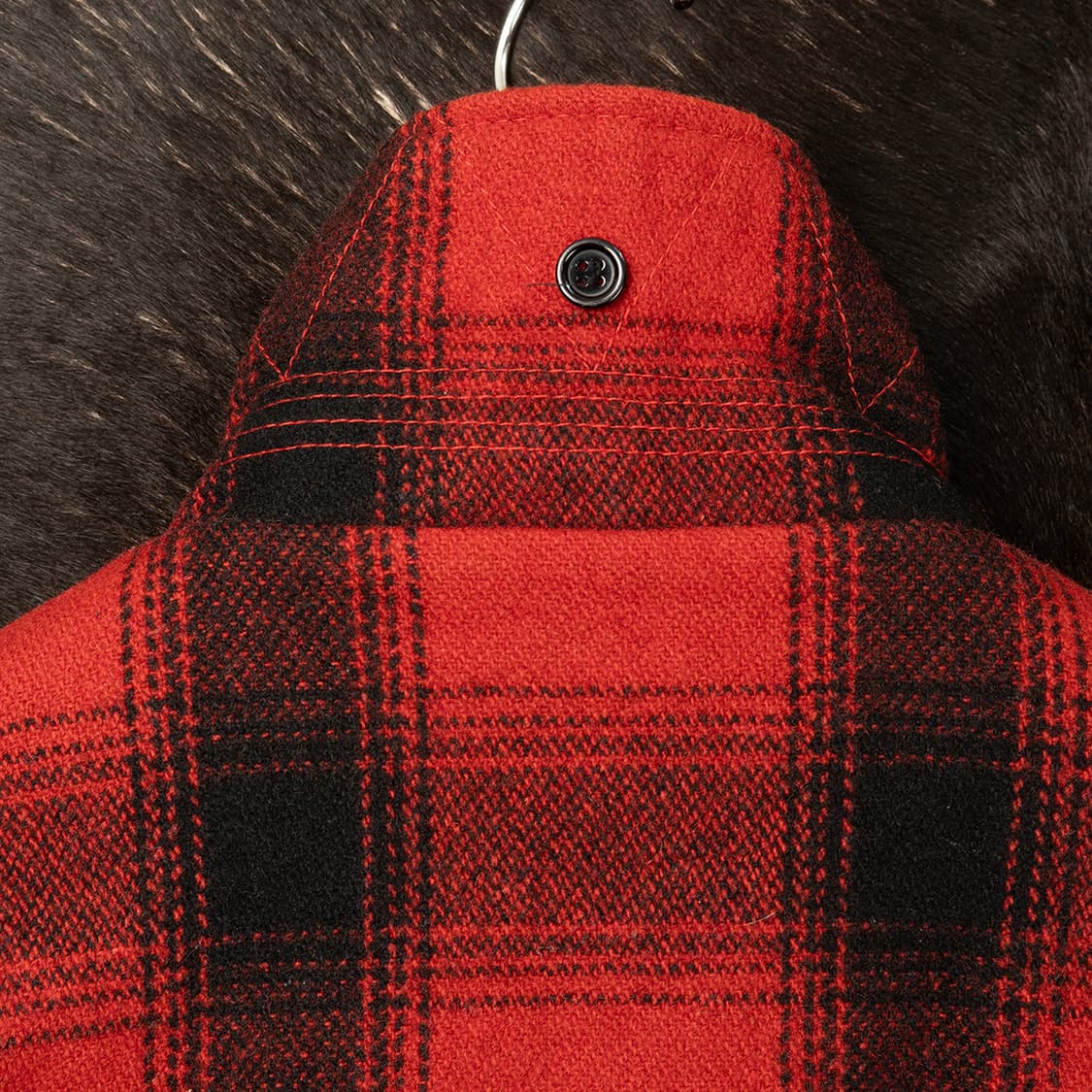 [120] Schott 버팔로체크 울 G-1 플라이트 자켓  상품이미지5