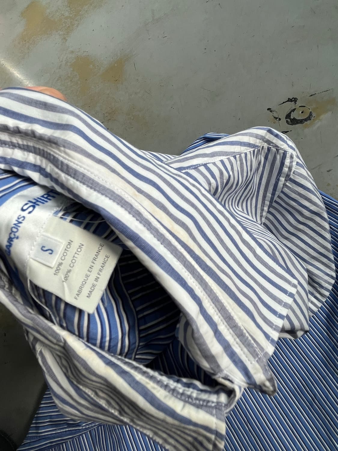 19AW Comme des garcons layerd shirt 상품이미지5