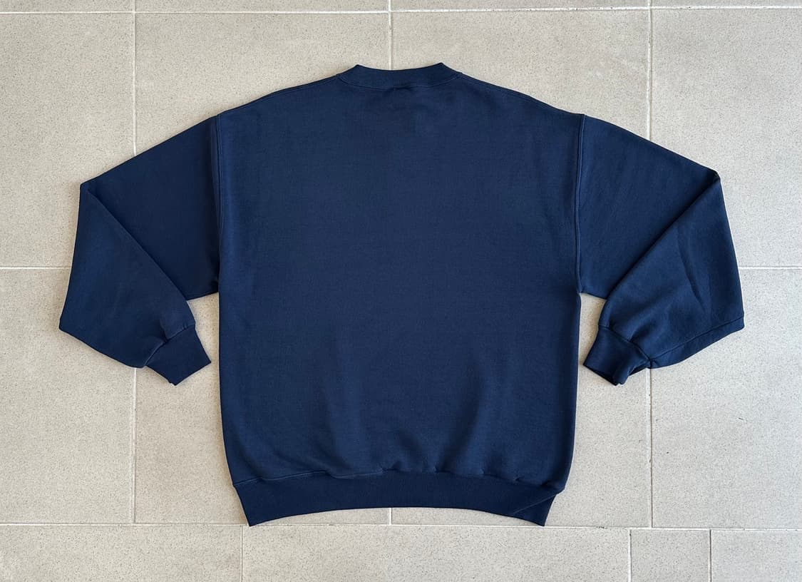 90s 빈티지 러셀 스웻셔츠 네이비 L USA 상품이미지4