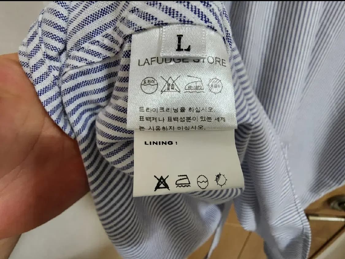 (L)라퍼지스토어 오버핏 반팔 셔츠 상품이미지4