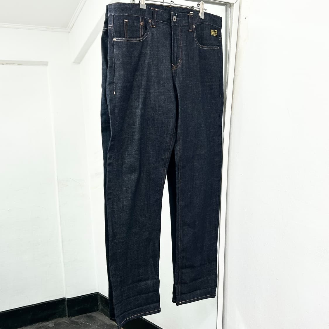 에비수 자수 로고 데님 팬츠 상품이미지5