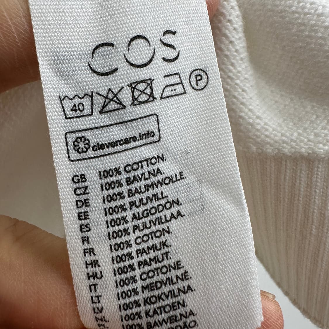 95 COS 코스 남자 반팔 니트 상품이미지4
