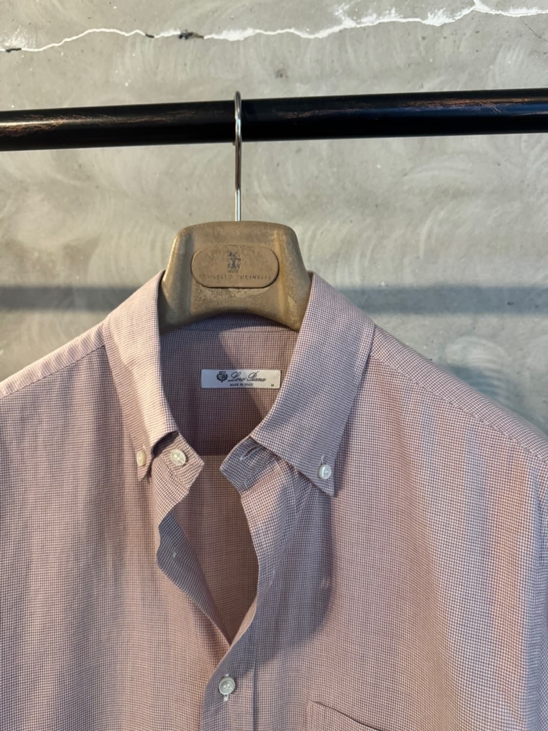 로로피아나 버튼다운 셔츠 100 상품이미지4