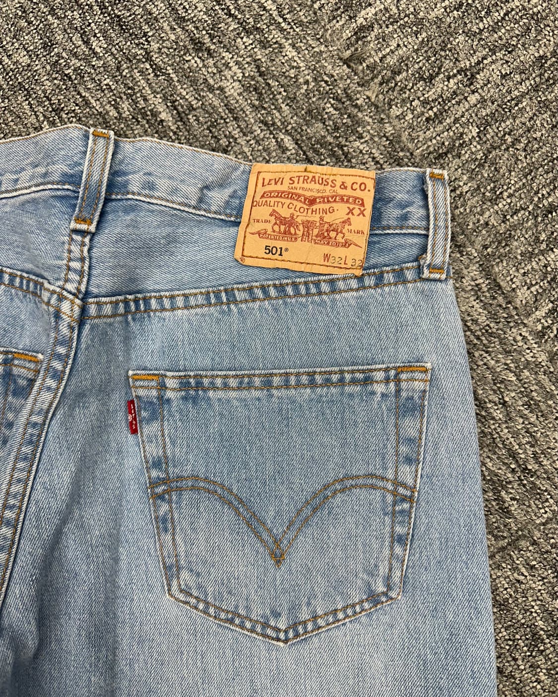 (허단41)00'S 리바이스 501 연청-M1707 상품이미지5