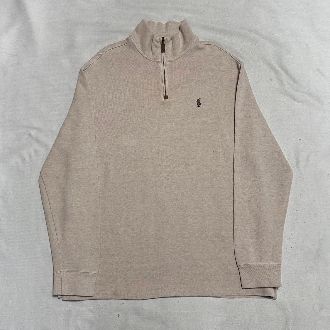 XL 폴로랄프로렌 코튼 반집업 니트 상품이미지2