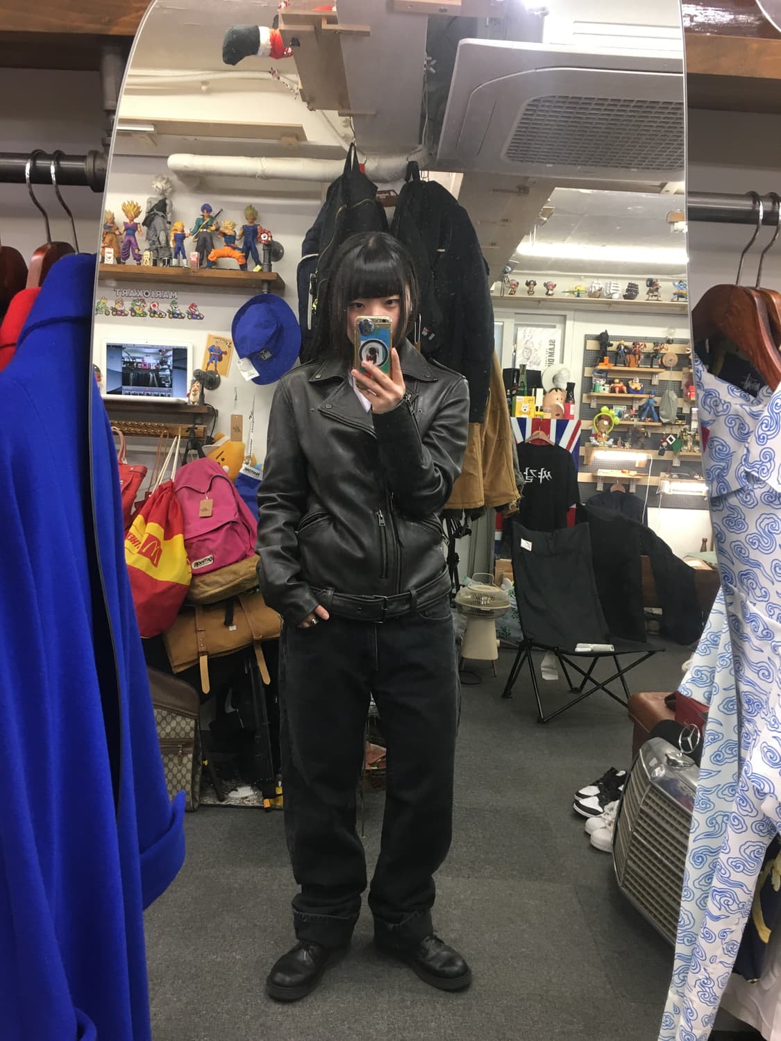 Levis 리바이스 505 흑청 데님팬츠 상품이미지9