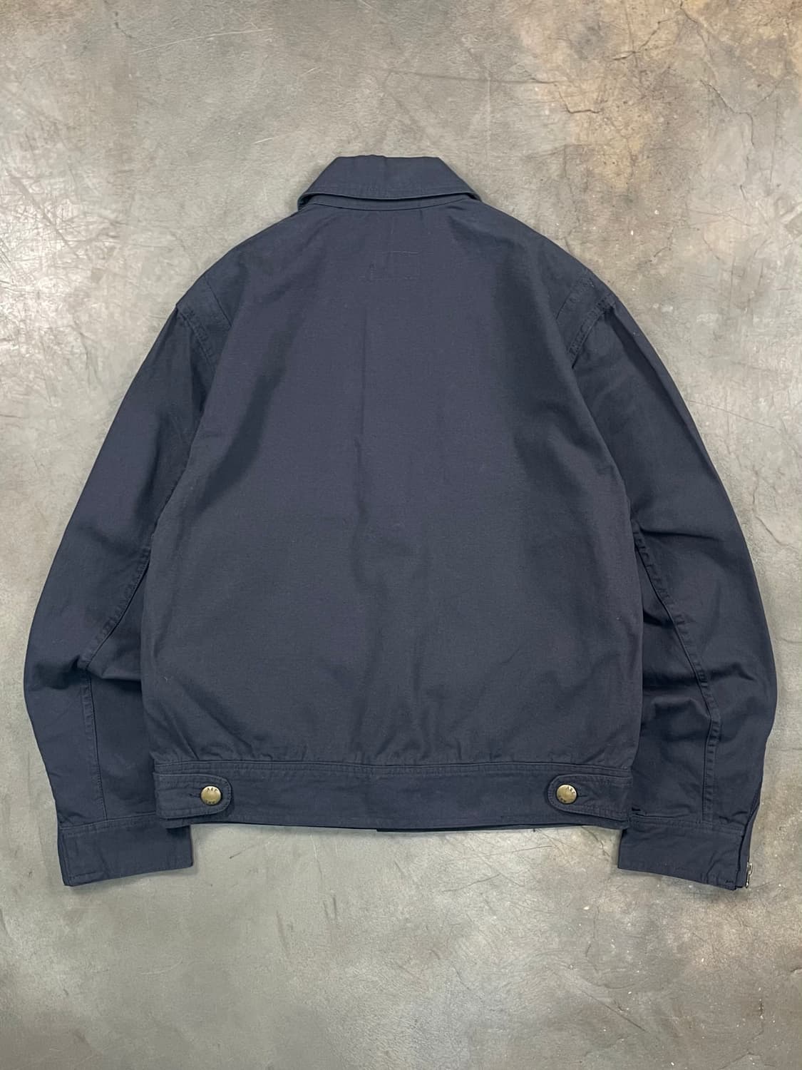 빈티지 레더 트림 트러커 자켓 상품이미지5