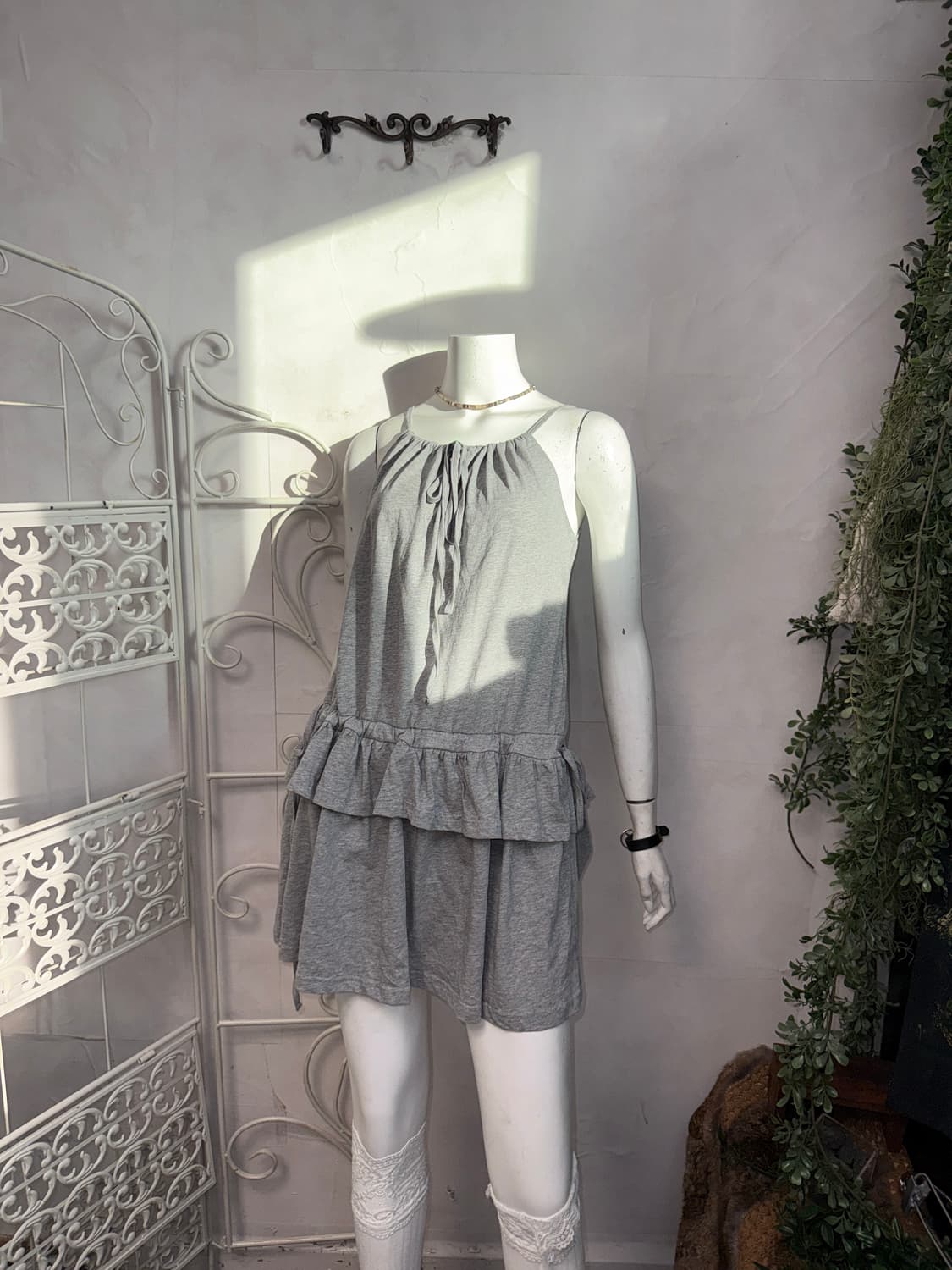 RENSE Shirring Frill Layered Sleeveless  상품이미지3