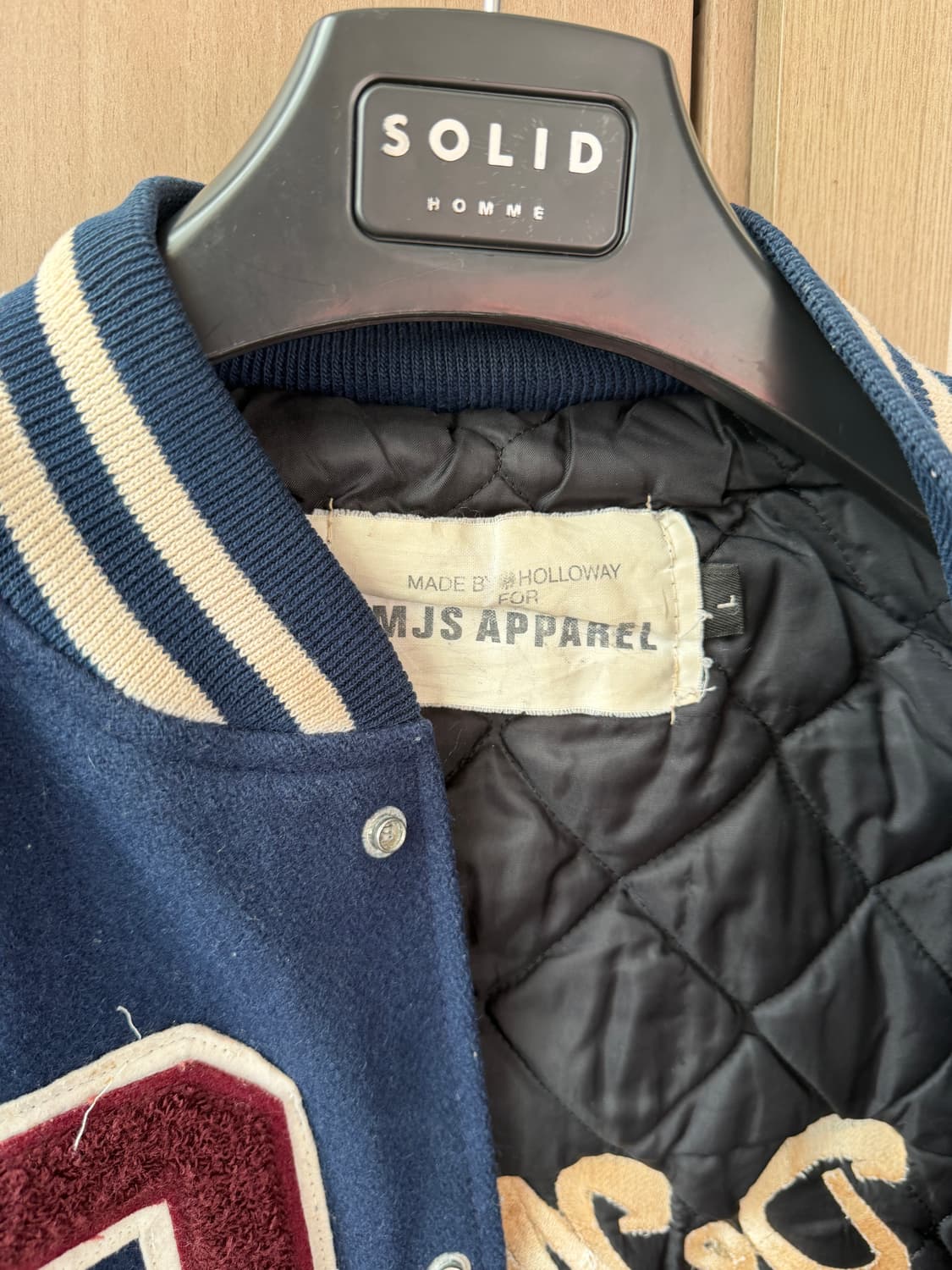 빈티지 바시티 자켓 상품이미지4