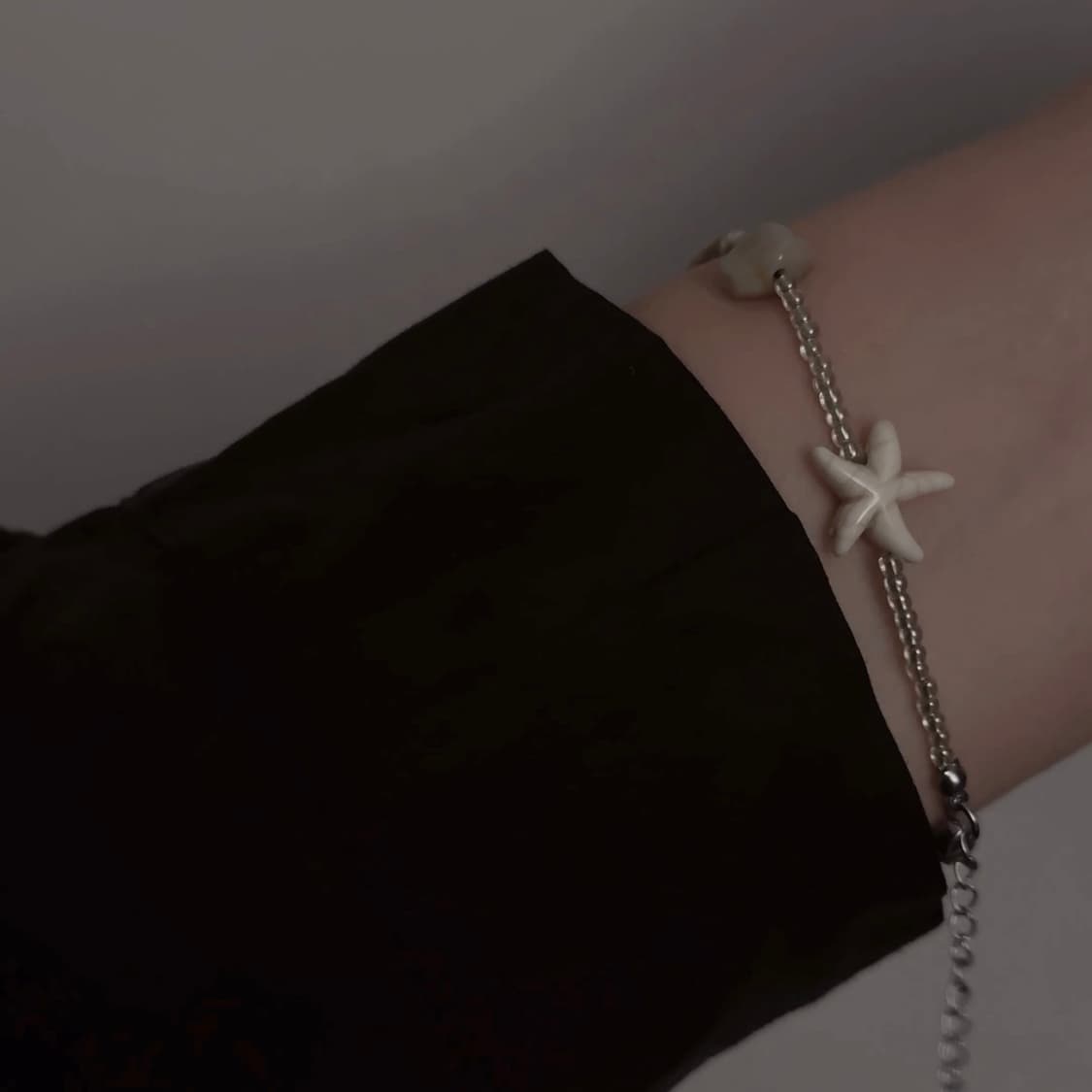 클라우디 페블 비즈 팔찌 Cloudy Pebble Bracelet 상품이미지3
