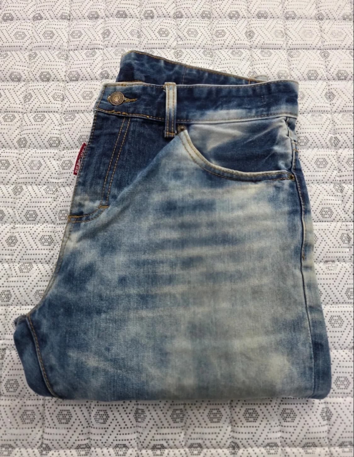 디스퀘어드2 남성 워싱 데님 반바지 34 상품이미지4