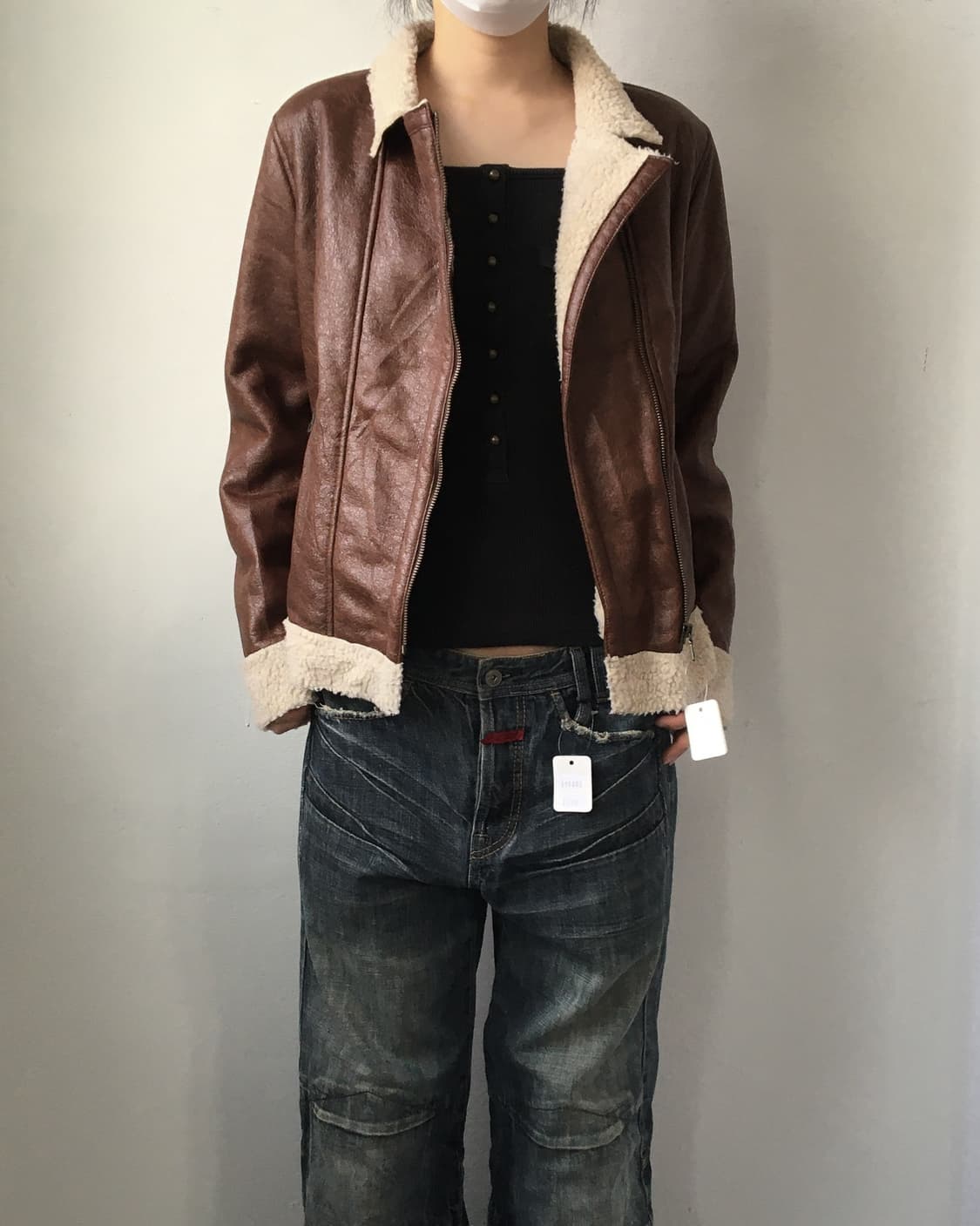 fake leather mustang 상품이미지5