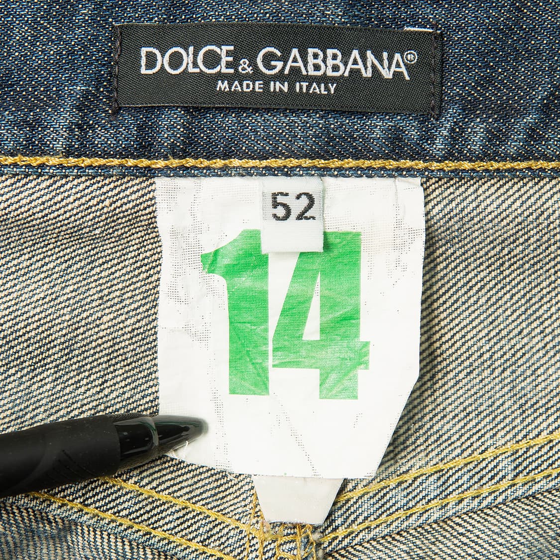 [36] 돌체앤가바나 14시즌 데미지 워시드 데님팬츠 MB-1400  상품이미지8