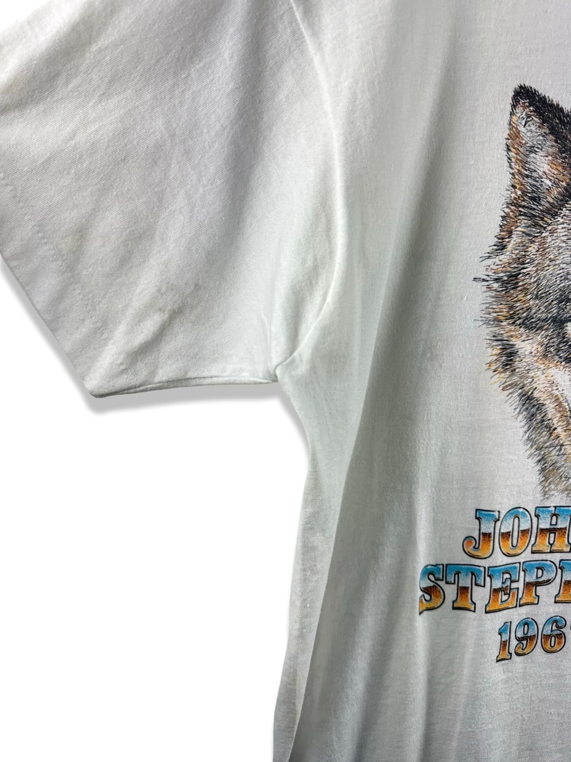 90S 미국제조 본투비와일드 늑대 싱글스티치 티2293 상품이미지5