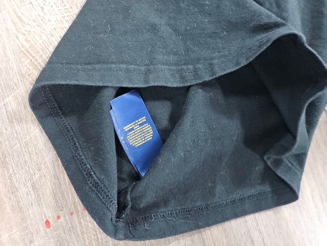 폴로 랄프로렌 블랙 반팔 티셔츠  S 상품이미지3