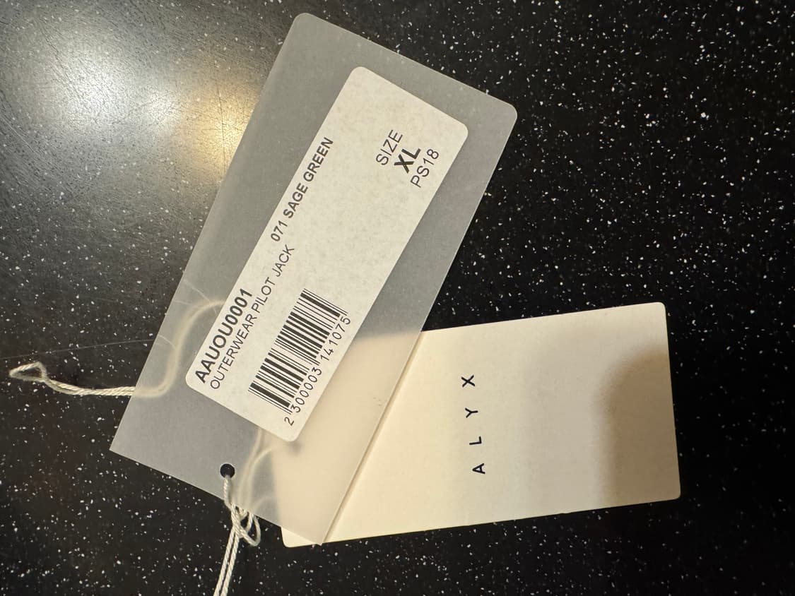 알릭스 x 알파인더스트리 나오미 naomi 봄버 ma-1 자켓 XL 상품이미지10