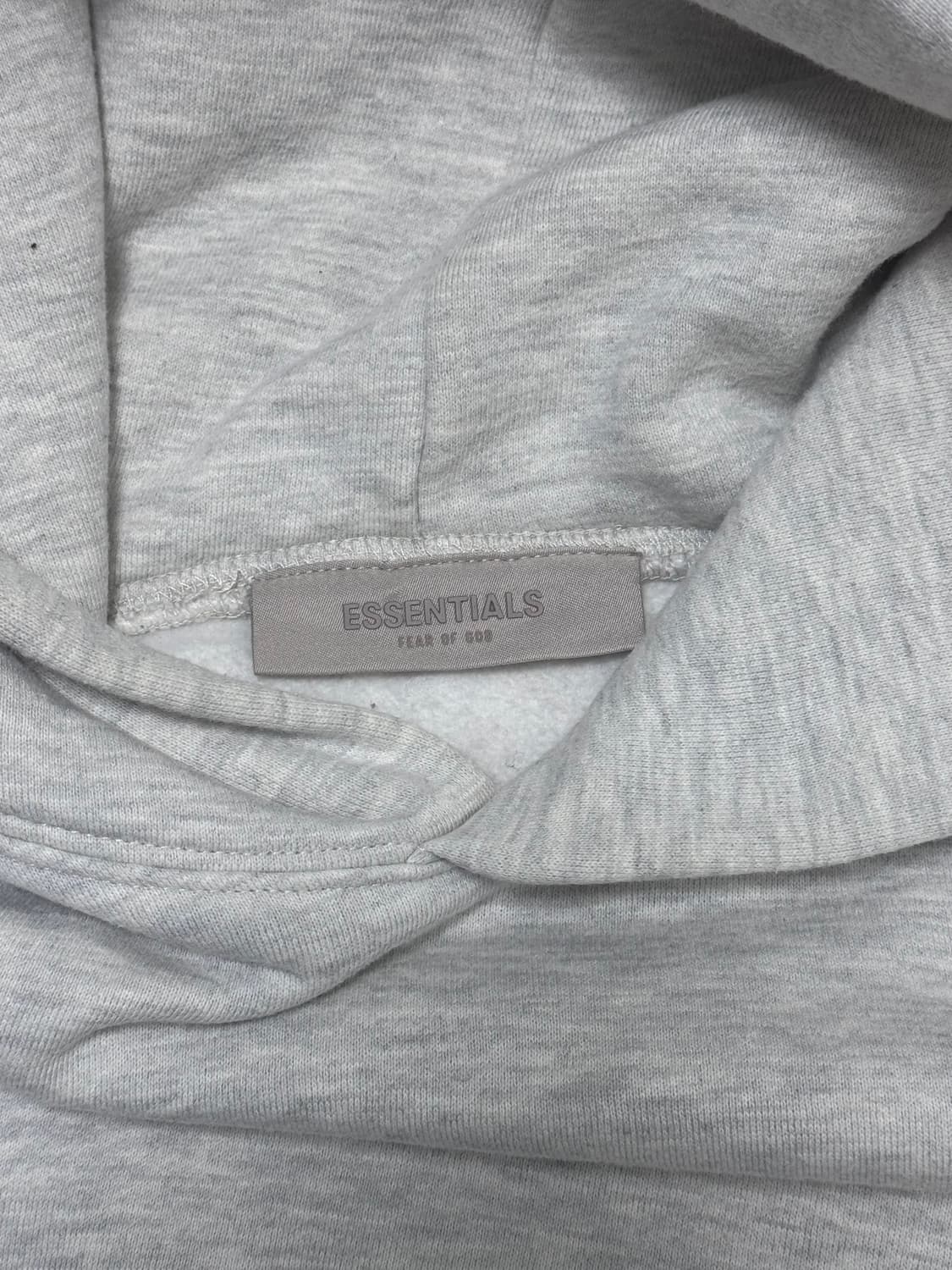 에센셜 피어오브갓 후드티 라이트 오트밀 M 상품이미지5