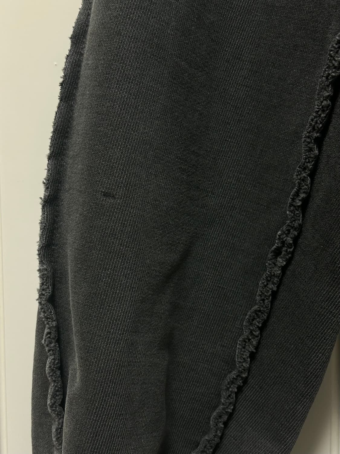 새상품) 허그유어스킨 후드집업 다크그레이 상품이미지5