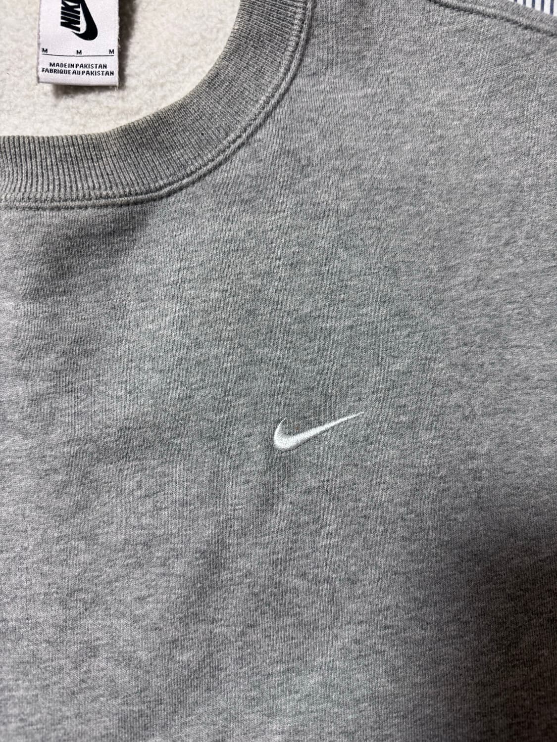 나이키 NRG 솔로 스우시 크루 플리스 다크 그레이 헤더 US  상품이미지5