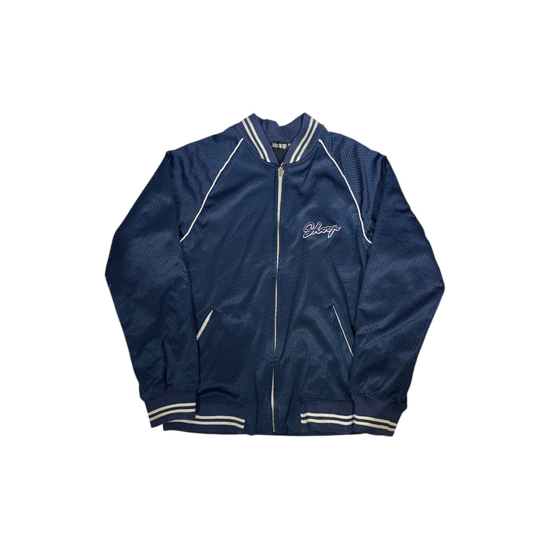 일본 빈티지 네이비 오버핏 트랙탑 져지 상품이미지5