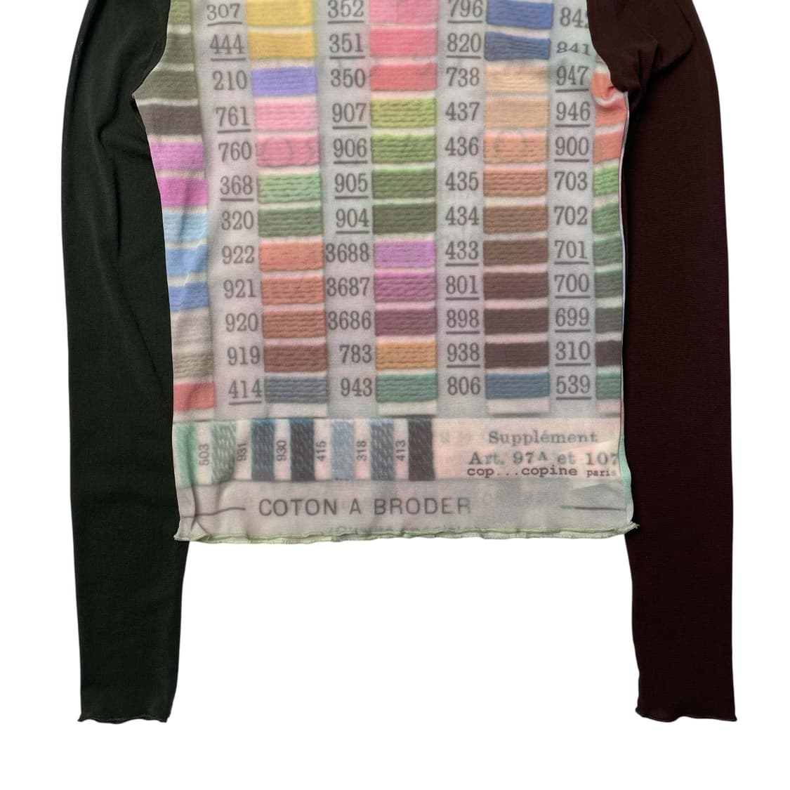 Cop copine 'color finder' 메쉬 탑 상품이미지4