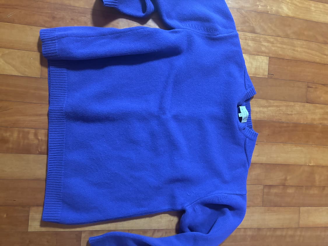 스튜디오니콜슨 헤밀니트 퍼플 M 한시간 급처 상품이미지4