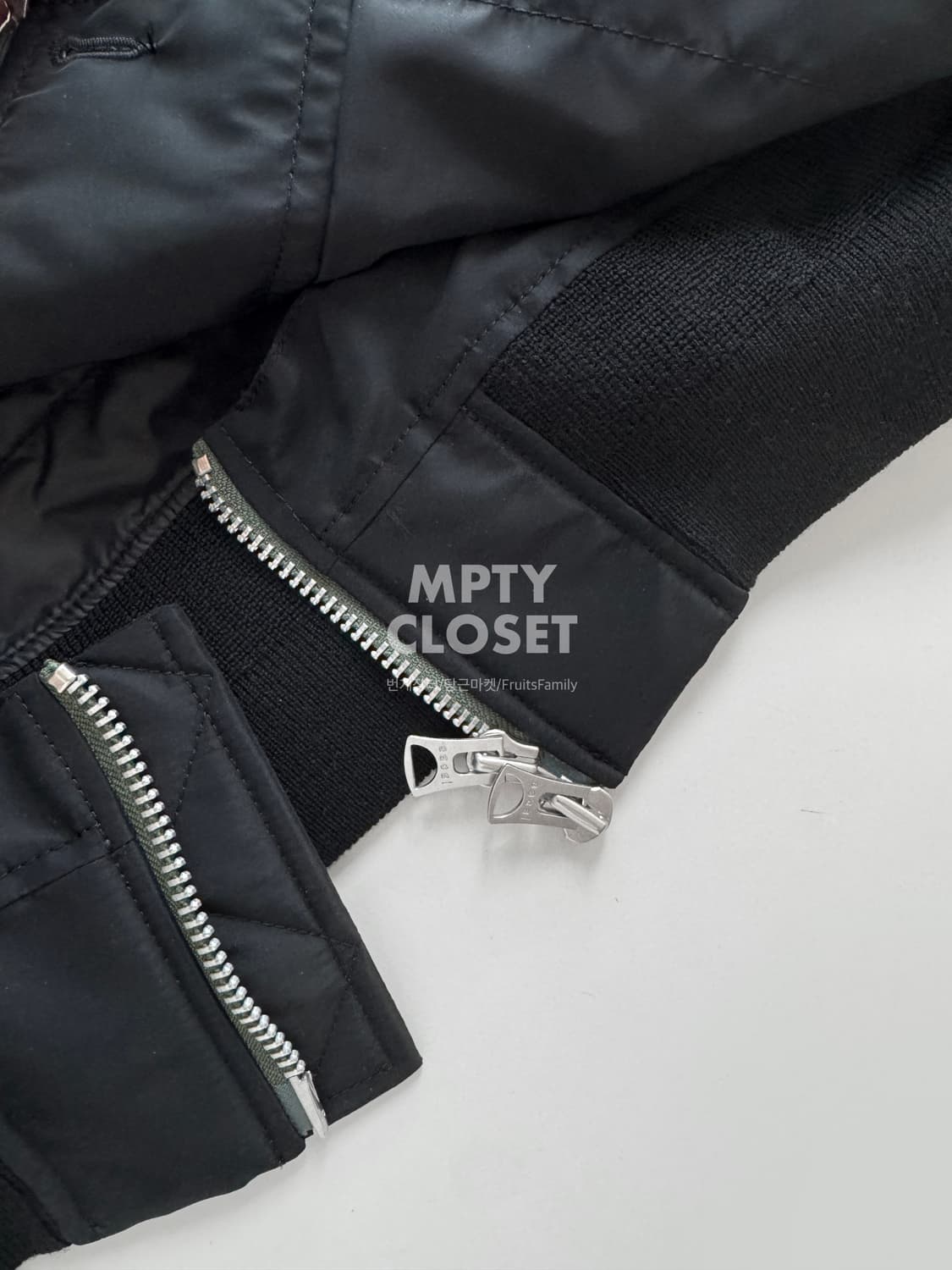 [3] 사카이 Sacai 레이어드 블루종 블랙 24-03320M 상품이미지6